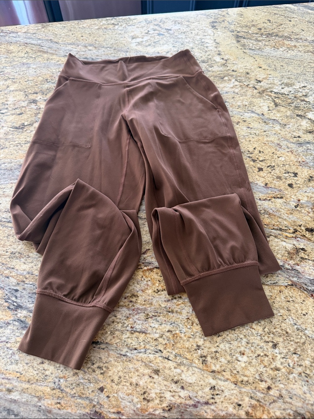 lululemon athletica Brown High-Rise joggers